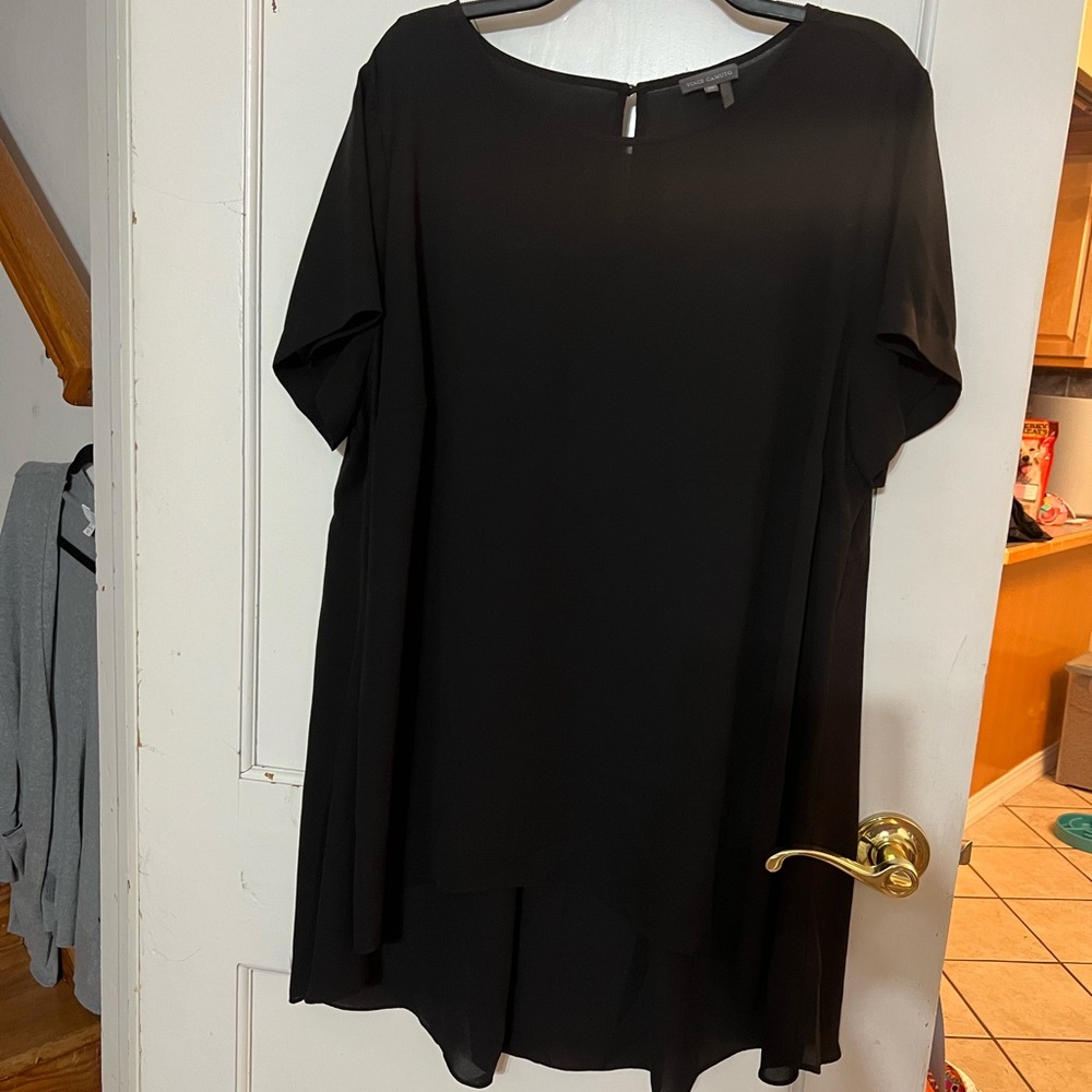 Black sheer blouse - Picture 1 of 5